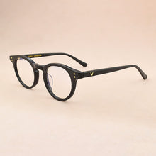 Load image into Gallery viewer, 2023 Brand glasses frame women round glasses frame men myopia prescription spectacle frames Women&#39;s eyeglasses frame Men&#39;s Black