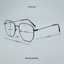 Load image into Gallery viewer, 2023 Brand metal optical glasses frame Women eyeglasses Square myopia computer eye glasses frames for men spectacle frames 03960