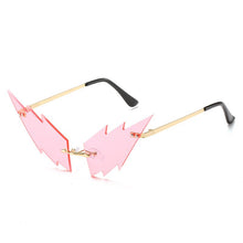 Load image into Gallery viewer, 2023 Cat Eye Sunglasses Women  Brand Colorful Sun Glasses Lightning Unique Sunglasses Men UV400