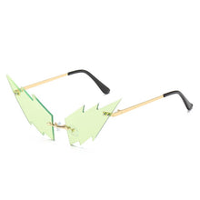 Load image into Gallery viewer, 2023 Cat Eye Sunglasses Women  Brand Colorful Sun Glasses Lightning Unique Sunglasses Men UV400
