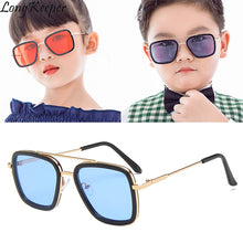 Load image into Gallery viewer, 2023 Children Sunglasses Kids Child Metal Frame Sun Glasses Pilot Square Girls Boys Steampunk Eyeglasses Shades