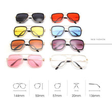 Load image into Gallery viewer, 2023 Children Sunglasses Kids Child Metal Frame Sun Glasses Pilot Square Girls Boys Steampunk Eyeglasses Shades
