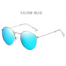 Load image into Gallery viewer, 2023 Classic Round Sunglasses Women Trendy Shades Mirror For Travelling Polarized Glasses Men Anti-Glare oculos sol luxo