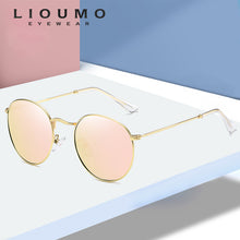 Load image into Gallery viewer, 2023 Classic Round Sunglasses Women Trendy Shades Mirror For Travelling Polarized Glasses Men Anti-Glare oculos sol luxo