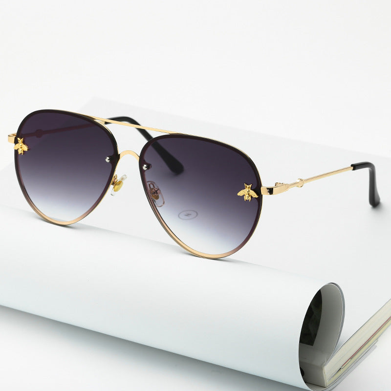 2023 Classic Brand Design Pilot Sunglasses Women Men Vintage