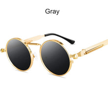 Load image into Gallery viewer, 2022 Classic New Punk Sunglasses Women Anti-reflective Mirror Round Metal Sun Glasses Vintage Men New Spring Glasses Uv400