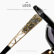 Carica l'immagine nel visualizzatore di Gallery, 2023 Classic Polarized Women Sunglasses Brand Design Sparkling Sunglasses Ladies Oversized Glasses UV400 Oculos Feminino