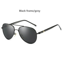 Carica l'immagine nel visualizzatore di Gallery, 2022 Classic Sunglasses Polarized Men Driving Glasses Black Pilot Sun Glasses Brand Designer Male Retro Sunglasses Men Women