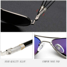 Carica l'immagine nel visualizzatore di Gallery, 2022 Classic Sunglasses Polarized Men Driving Glasses Black Pilot Sun Glasses Brand Designer Male Retro Sunglasses Men Women