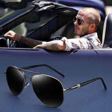 Carica l'immagine nel visualizzatore di Gallery, 2022 Classic Sunglasses Polarized Men Driving Glasses Black Pilot Sun Glasses Brand Designer Male Retro Sunglasses Men Women