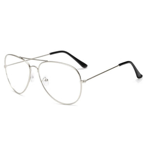 2023 Occhiali trasparenti Retro Occhiali da vista in metallo oro Miopia Occhiali Donna Uomo Montature per occhiali Vetri ottici Telaio Lente trasparente 