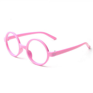 2022 Cute Baby Round Glasses Frame  Kids Solid Color Spectacle Frames Myopic Lens Frame Boy&Girls Children Eyeglasses