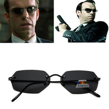 Load image into Gallery viewer, 2023 Cool The Matrix Neo Style Polarized Sunglasses Ultralight Rimless Men Driving Brand Design Sun Glasses Oculos De So