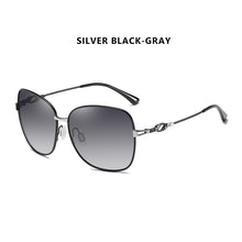 Load image into Gallery viewer, 2023 Design Square Sunglasses Women Polarized Eyewear Female Travel Memory Metal Legs Gradient Lens gafas de sol mujer