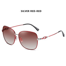 Load image into Gallery viewer, 2023 Design Square Sunglasses Women Polarized Eyewear Female Travel Memory Metal Legs Gradient Lens gafas de sol mujer