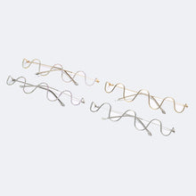 Load image into Gallery viewer, 2023 Diamond Glasses Frames Women Half Frame Eyeglasses Ladies Rhinestone Wave Eyewear Decoration Spectacles