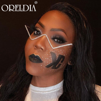 2023 Diamond Punk Sunglasses Frames Women  Brand Rhinestone Sun Glasses Frames For Men Vintage Eyeglasses Eyewear