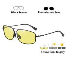Load image into Gallery viewer, 2023 Memory Metal Sunglasses Men Polarized Photochromic Day Night Driving Glasses Women Discoloration Lens lentes de sol