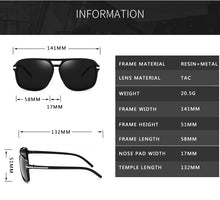 Load image into Gallery viewer, 2020  Men Cool Square Style Gradient Polarized Sunglasses Driving Vintage Brand Design  Sun Glasses Oculos De Sol