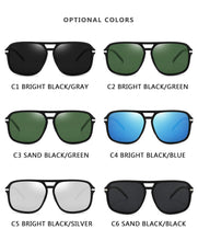 Load image into Gallery viewer, 2022  Men Cool Square Style Gradient Polarized Sunglasses Driving Vintage Brand Design  Sun Glasses Oculos De Sol