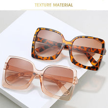 Load image into Gallery viewer, Fashion Oversized Women Sunglasses Brand Designer Plastic Female Big Frame Gradient Sun Glasses UV400 gafas de sol mujer