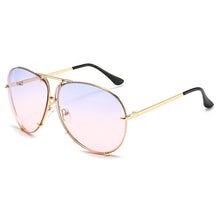 Carica l&#39;immagine nel visualizzatore di Gallery, 2022  Pilot Sunglasses Women Men Brand Designer Retro Mirror Sun Glasses Outdoor Driving Eyewear Shades for Women