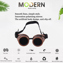 Load image into Gallery viewer, 2023 Retro Steampunk Cyber Goggles Glasses Cyber Goggles Steampunk Glasses Vintage Retro Welding  Gothic Sunglasses