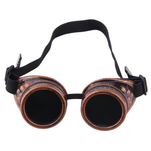 2023 Retro Steampunk Cyber Goggles Glasses Cyber Goggles Steampunk Glasses Vintage Retro Welding  Gothic Sunglasses