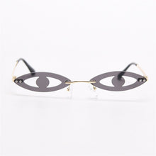 Load image into Gallery viewer, 2023 Rimless Vintage Punk Sunglasses Women  Brand Steampunk Shades Men Sun Glasses Unique Eyes Oculos Feminino
