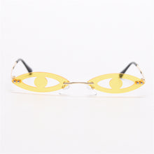 Load image into Gallery viewer, 2023 Rimless Vintage Punk Sunglasses Women  Brand Steampunk Shades Men Sun Glasses Unique Eyes Oculos Feminino