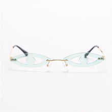 Load image into Gallery viewer, 2023 Rimless Vintage Punk Sunglasses Women  Brand Steampunk Shades Men Sun Glasses Unique Eyes Oculos Feminino