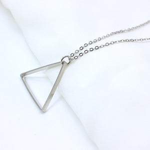 2020 Fashion Simple Black New Pendant Necklace for Men women Stainless Steel Long Necklace Party Jewelry collier femme collar