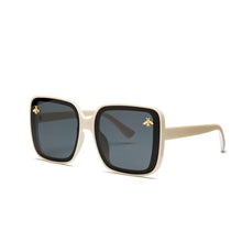 Load image into Gallery viewer, 2023 Square Frame Bee Sunglasses Men Women  Brand Designer Vintage Sun Glasses Vintage Shades Oculos
