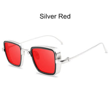 Load image into Gallery viewer, 2022  Square Metal Men Sunglasses Vintage Anti-reflective Mirror Glasses Classic Design Women Sun Glasses Uv400