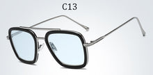 Carica l'immagine nel visualizzatore di Gallery, 2022   Tony Stark Flight 006 Style Sunglasses Men Square Aviation Brand Design Sun Glasses Oculos De Sol UV400