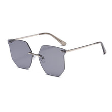 Load image into Gallery viewer, 2023 Vintage Sun Glasses Rimless Women Sunglasses Gradient Lens Brand Designer Oculos De Sol Feminino