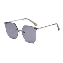 Load image into Gallery viewer, 2023 Vintage Sun Glasses Rimless Women Sunglasses Gradient Lens Brand Designer Oculos De Sol Feminino