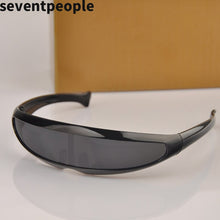 Load image into Gallery viewer, 2023 X Men Sunglasses  Brand Designer One-piece Personality Fish Shape Sun Glasses Women Eyewear for Party UV400