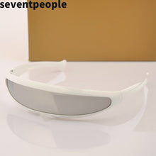 Load image into Gallery viewer, 2023 X Men Sunglasses  Brand Designer One-piece Personality Fish Shape Sun Glasses Women Eyewear for Party UV400