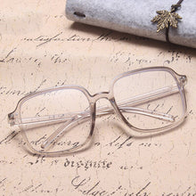 Load image into Gallery viewer, 2022 Flat Lens Eyeglasses Frame Blue Light Blocking Glasses Retro Big Frame Computer Game Reading Glasses Slim Face Eyewear