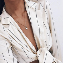 Load image into Gallery viewer, 2020 Gold Long Chain Necklace Chokers For Women Multilayer Geometric Cross Pendant Necklaces Boho Maxi Statement Party Jewelry