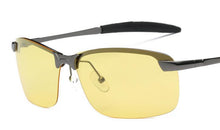 Load image into Gallery viewer, 2023 Good Quality Half Rim Yellow Lenses Enlarge View Night Vision Goggles Driver Vision Polarized Glasses oculos de sol gafas