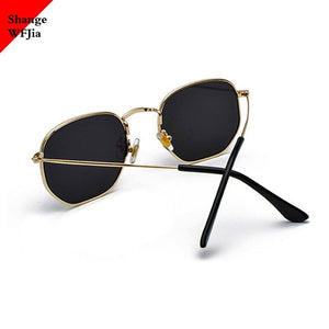 2023 Hexagon Sunglases Women Brand Mannen Man Driving Shades Male Sunglasses For Men's Glasses Gafas De sol UV400