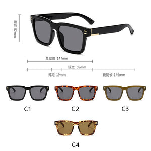 2023  Square Rice nail Design Sunglasses Men Sunglasses Women Casual Drive classic Shades zonnebril dames
