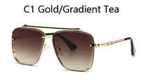 Load image into Gallery viewer, 2023 HighQuality  brand design Classic Mach Six Style Gradient lens Sunglasses unisex Drive Vintage Sunglasses UV