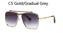 Load image into Gallery viewer, 2023 HighQuality  brand design Classic Mach Six Style Gradient lens Sunglasses unisex Drive Vintage Sunglasses UV