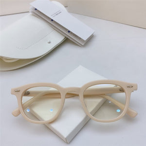 2023 Korean Brand Design Gentle Square Prescription Eye Glass Frame Women Men Day 01 Eyewear Frame For Reading Myopia Hyperopia
