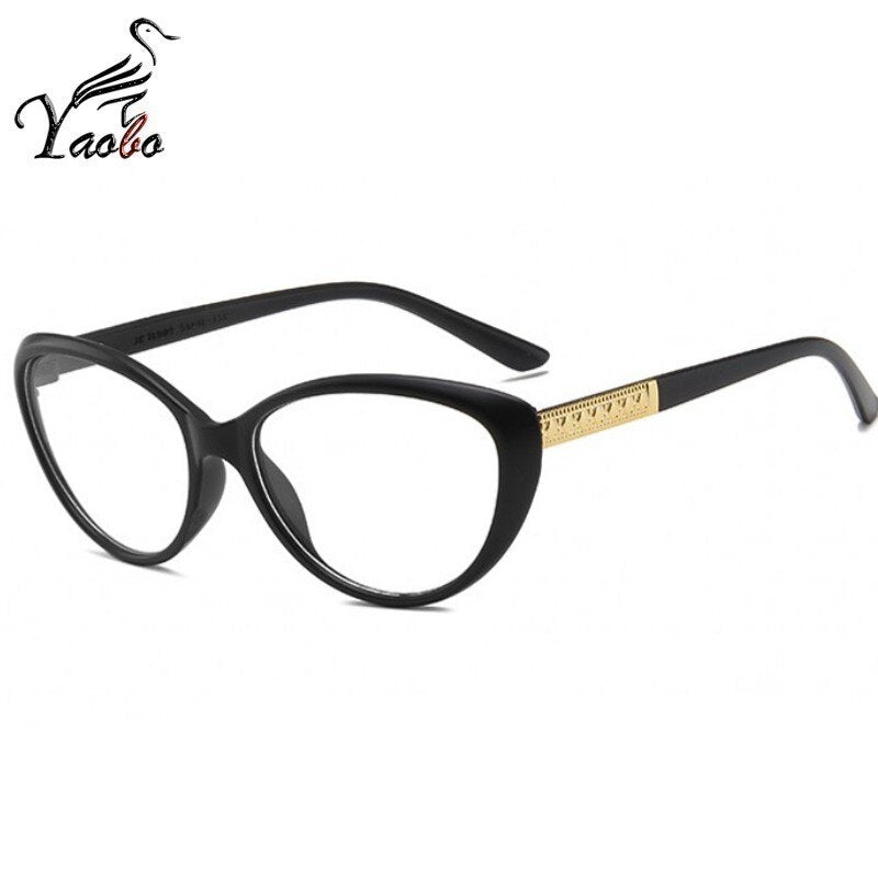 2023 Ladies Sexy Cat Eye Glasses Frames For women Transparent Brand Designer Myopia Optical Eyeglasses Computer Glasses
