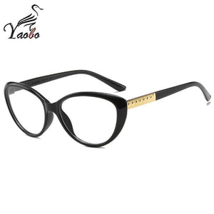 2023 Ladies Sexy Cat Eye Glasses Frames For women Transparent Brand Designer Myopia Optical Eyeglasses Computer Glasses