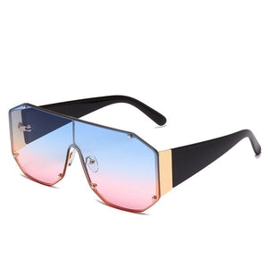2023 Large Frame Sunglasses Sexy Oversize Men Women Brand Designer Sun Glases UV400 Sunglasses Male Female for Women Men